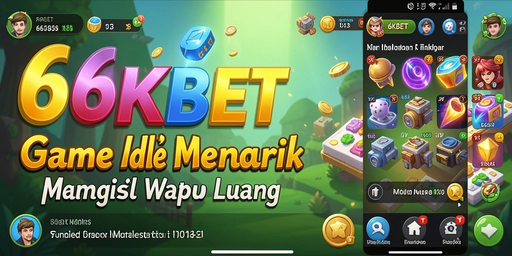 Tampilan gameplay menarik dari 66KBET dengan elemen Idle.