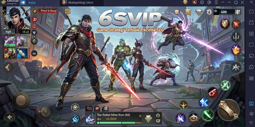 Tampilan gameplay menarik dalam game SLG yang menguji strategi dan kecerdasan.