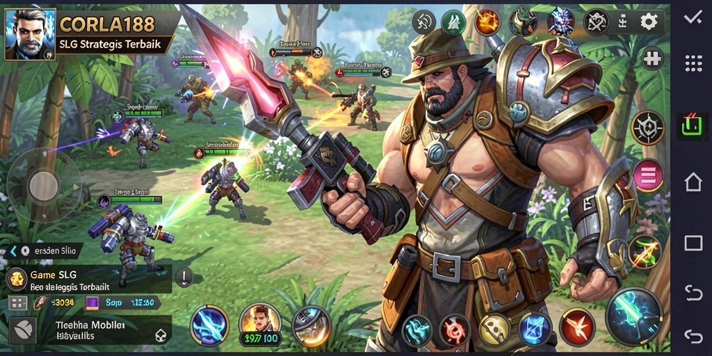 Tampilan gameplay CORLA188 yang menarik dan strategis.