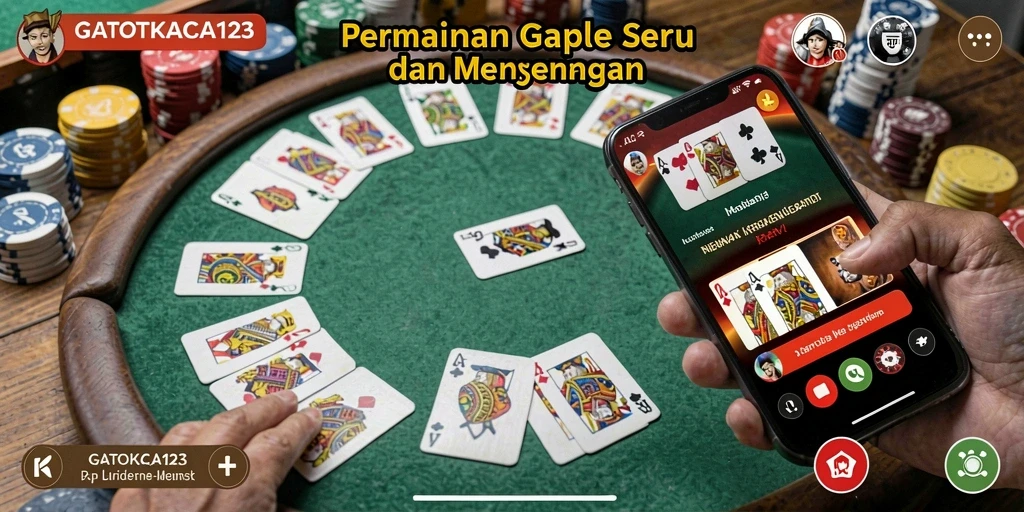 Tampilan gameplay GATOTKACA123 yang seru dan interaktif.