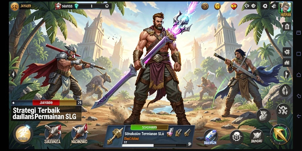 Tampilan gameplay menarik dari JAYA89 dengan elemen strategi yang mendalam.