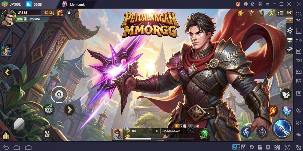 Tampilan seru dari gameplay JPS88 yang mengesankan.