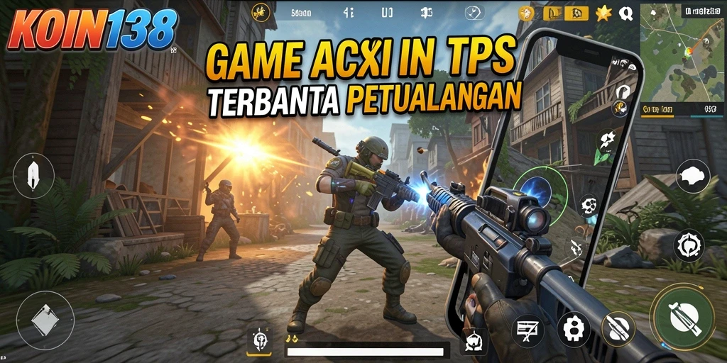 Tampilan gameplay TPS yang intens dan menarik dari KOIN138.