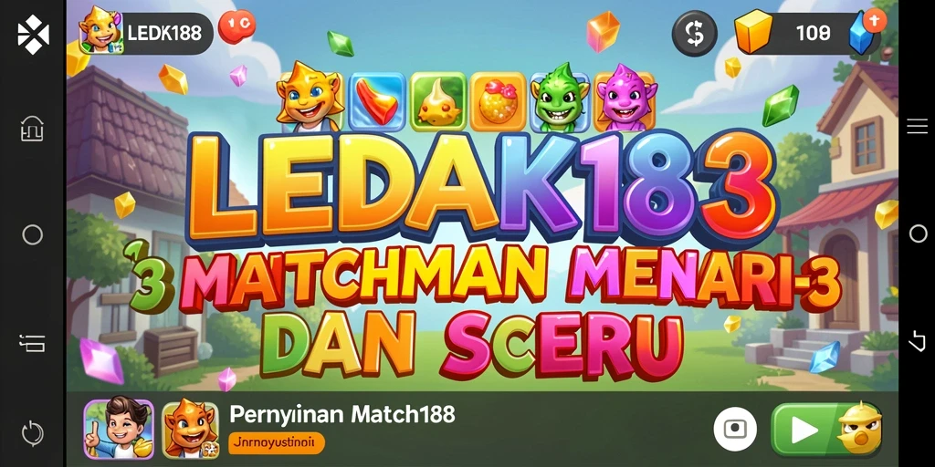 Gambaran permainan LEDAK188 yang penuh warna dan menantang.