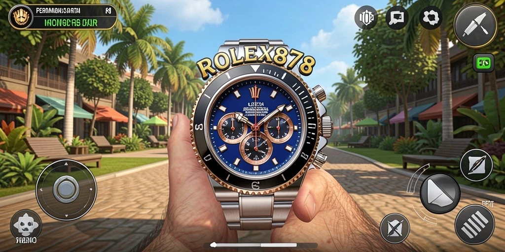 Tangkapan layar menampilkan gameplay menarik dari ROLEX878.