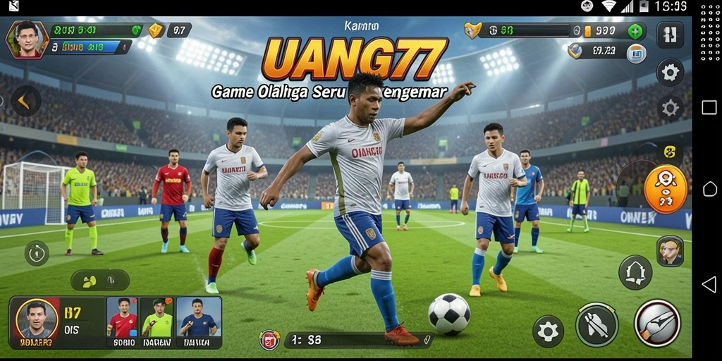 Tampilan gameplay UANG77 yang menarik dan mendebarkan.